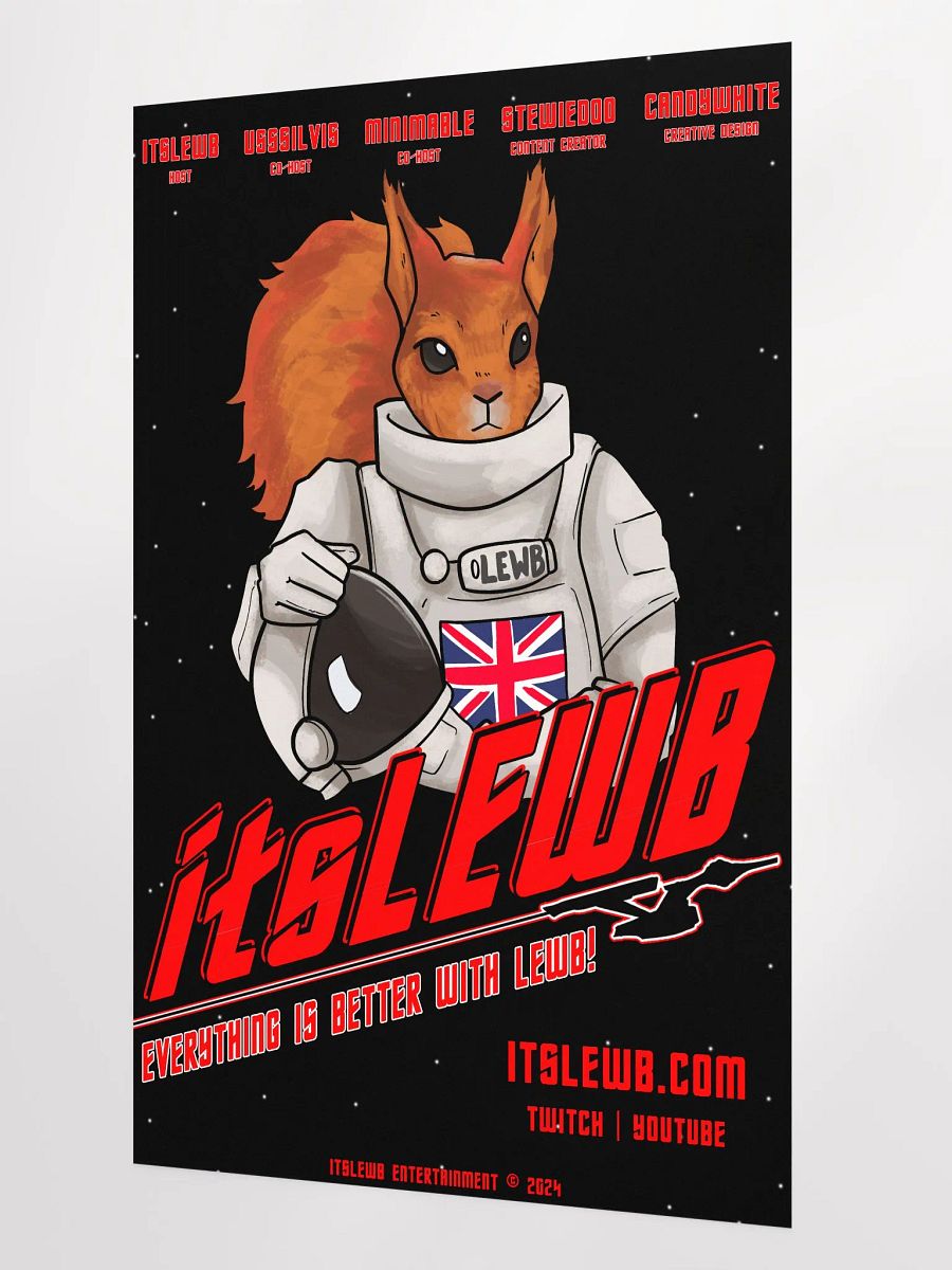 ItsLEWB - The Stream! - Poster product image (2)