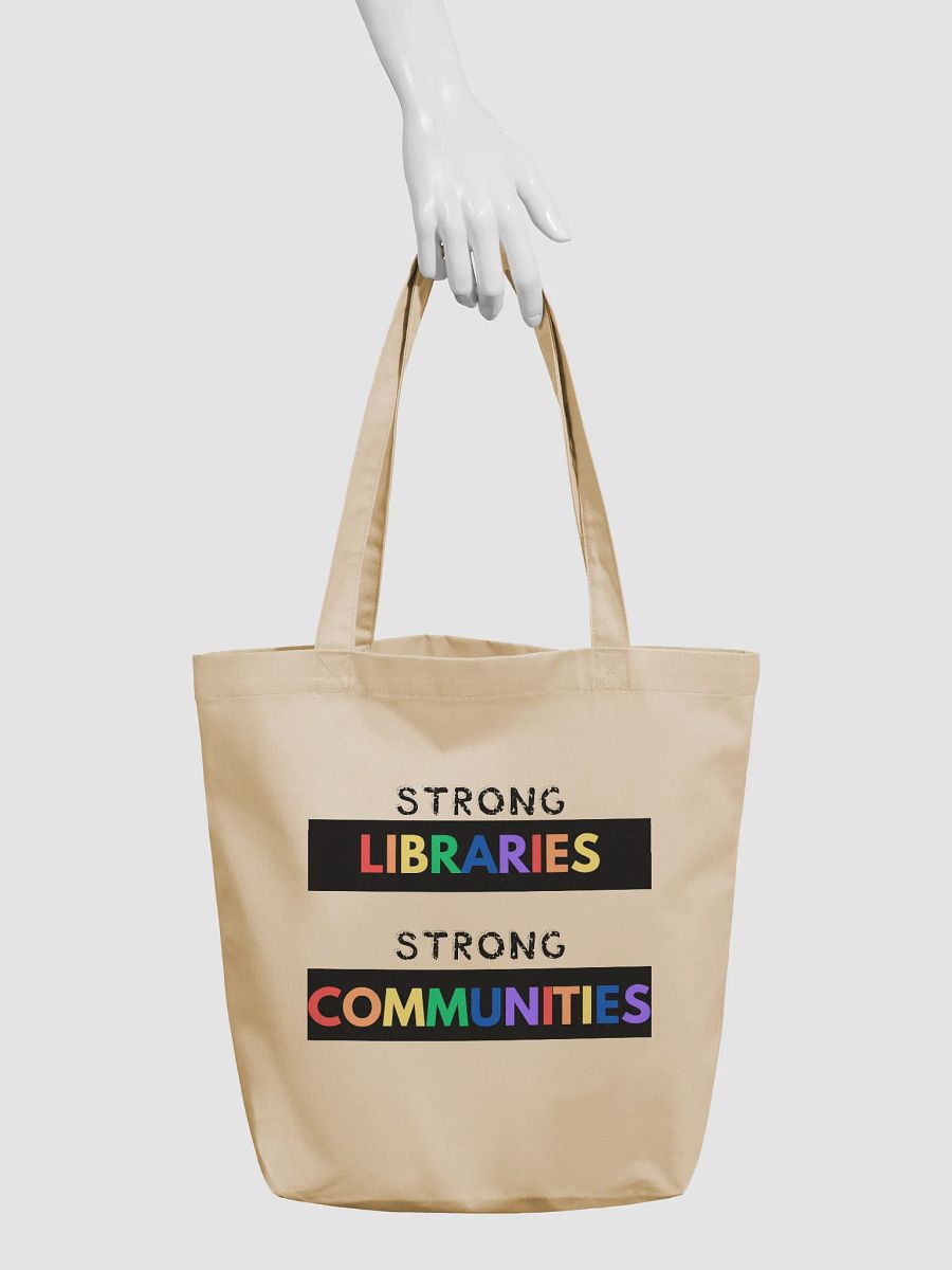 Strong Libraries Strong Communities Tote Bag product image (3)