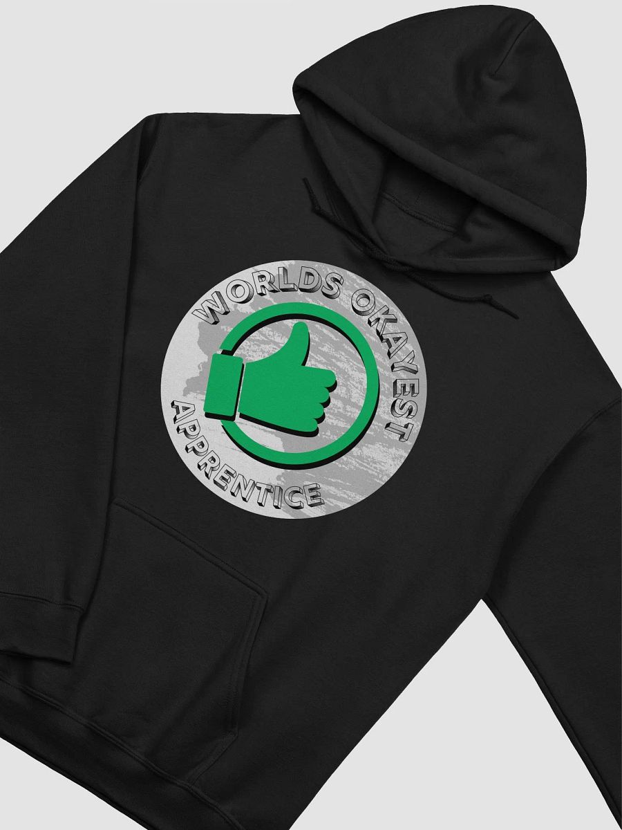 World's Okayest Apprentice Badge Hoodie product image (101)