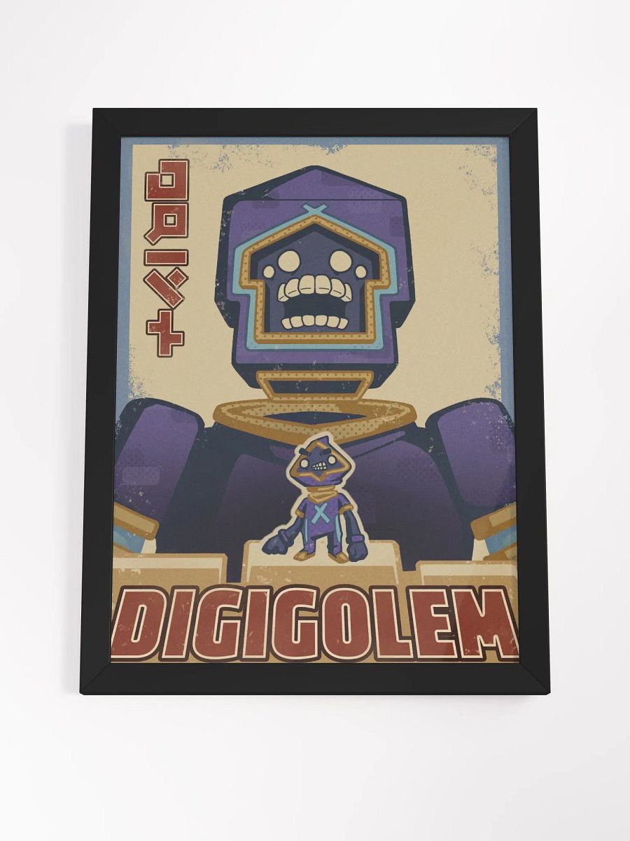 DigiGolem Framed Poster product image (2)