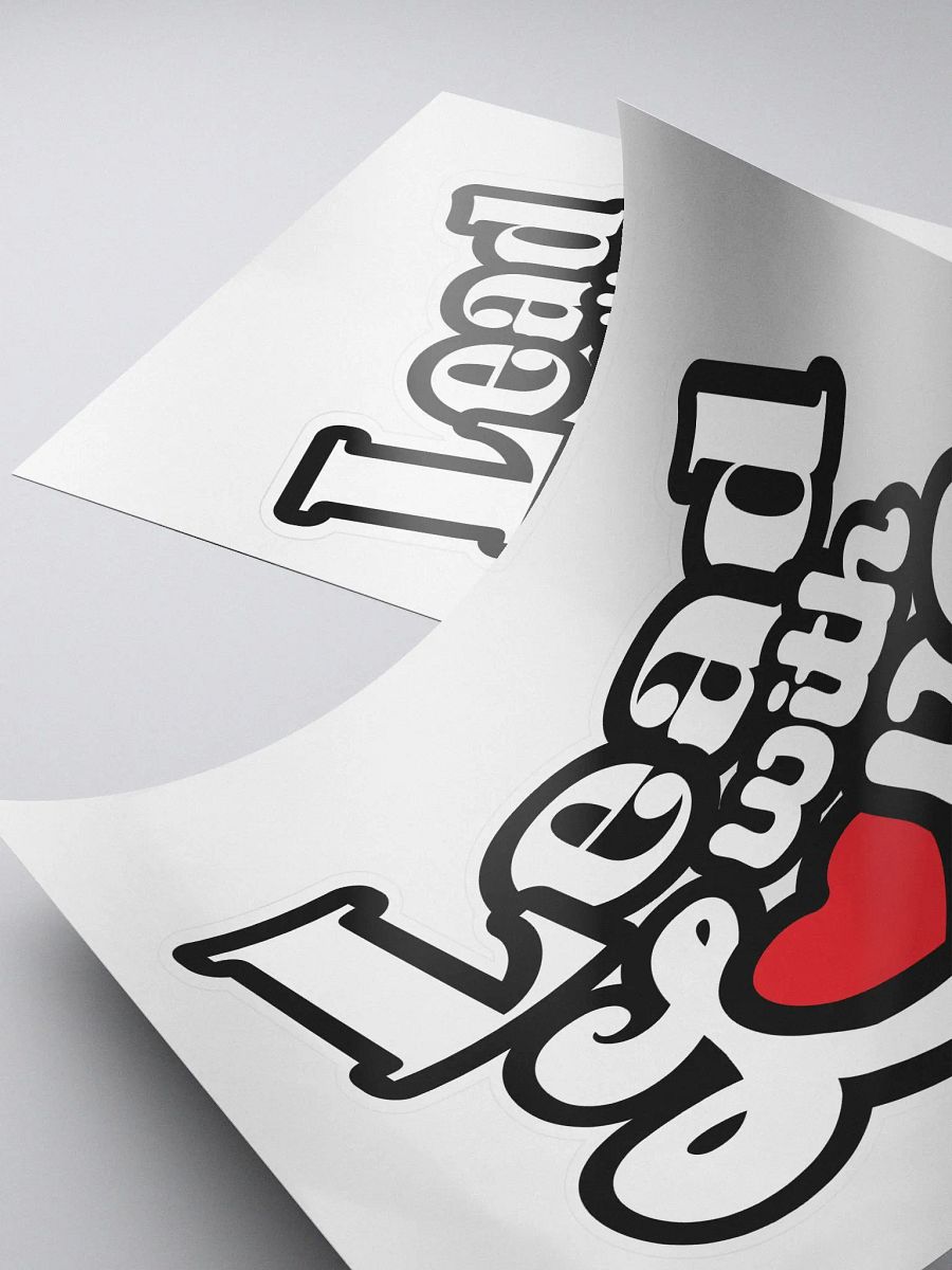 Lead With Love Sticker: Love product image (4)