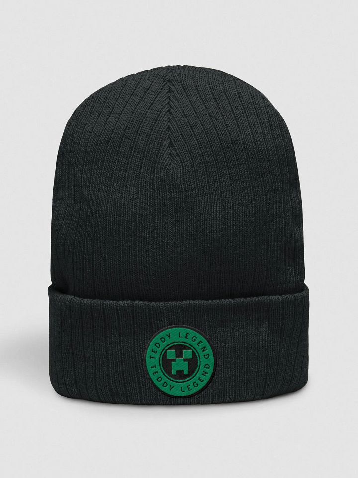 Teddy Legend Emblem Ribbed Beanie product image (1)