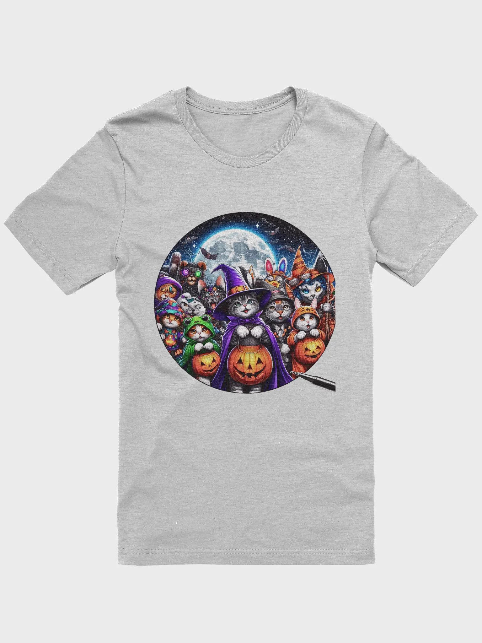 Halloween Cat Costume Party Tee product image (6)