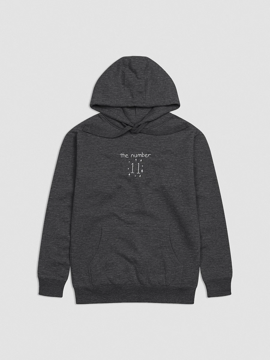 The number 11 - hoodie (embroidered) product image (2)