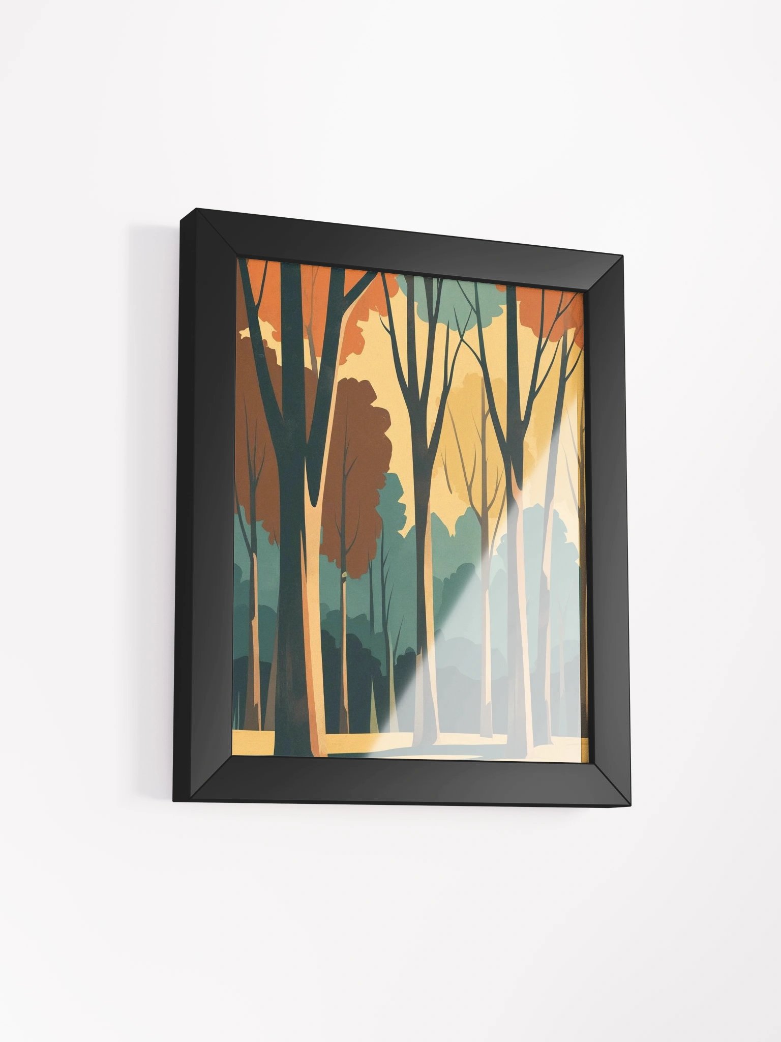 Vibrant Forest Symphony Framed Poster product image (15)