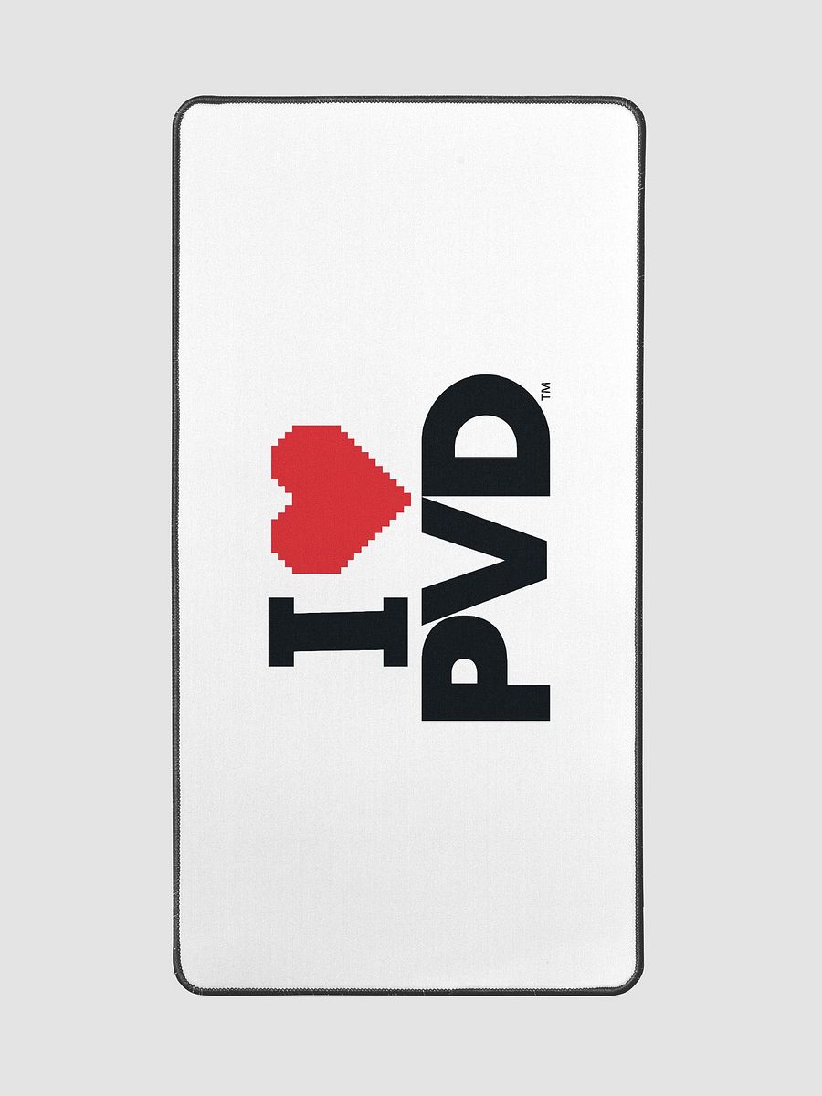 IHEARTPVD.COM | 8-BIT | WHITE MUG Large Neoprene Work Mat product image (2)