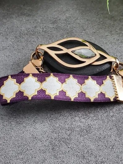 Royal Marrakech Elastic Bracelet | Handmade Accessory for Bellabeat Leaf Urban & Ivy product image (1)