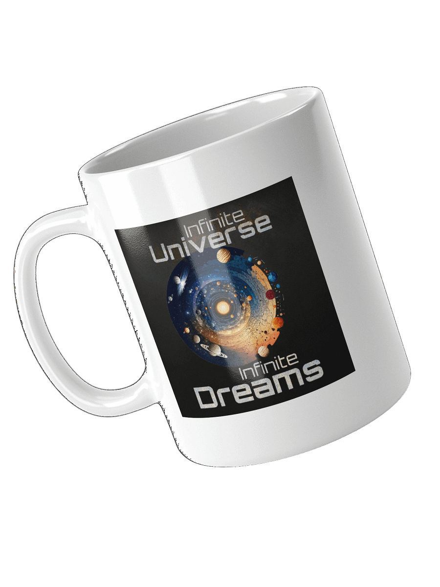 Cosmic Horizons Infinite Universe Infinite Dreams - White Glossy Mug product image (8)
