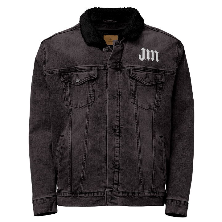 JM - The Beginning - Unisex Sherpa Denim Jacket product image (1)