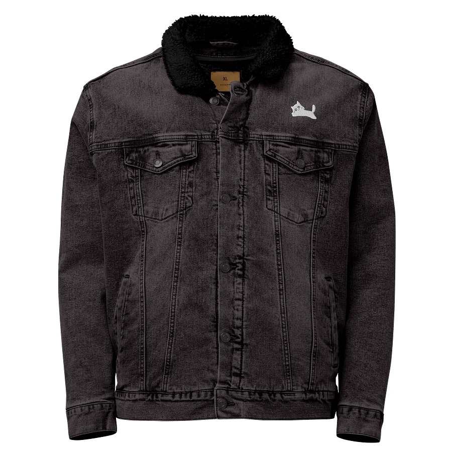 REIMAGINED DENIM: UNISEX SHERPA JACKET product image (1)