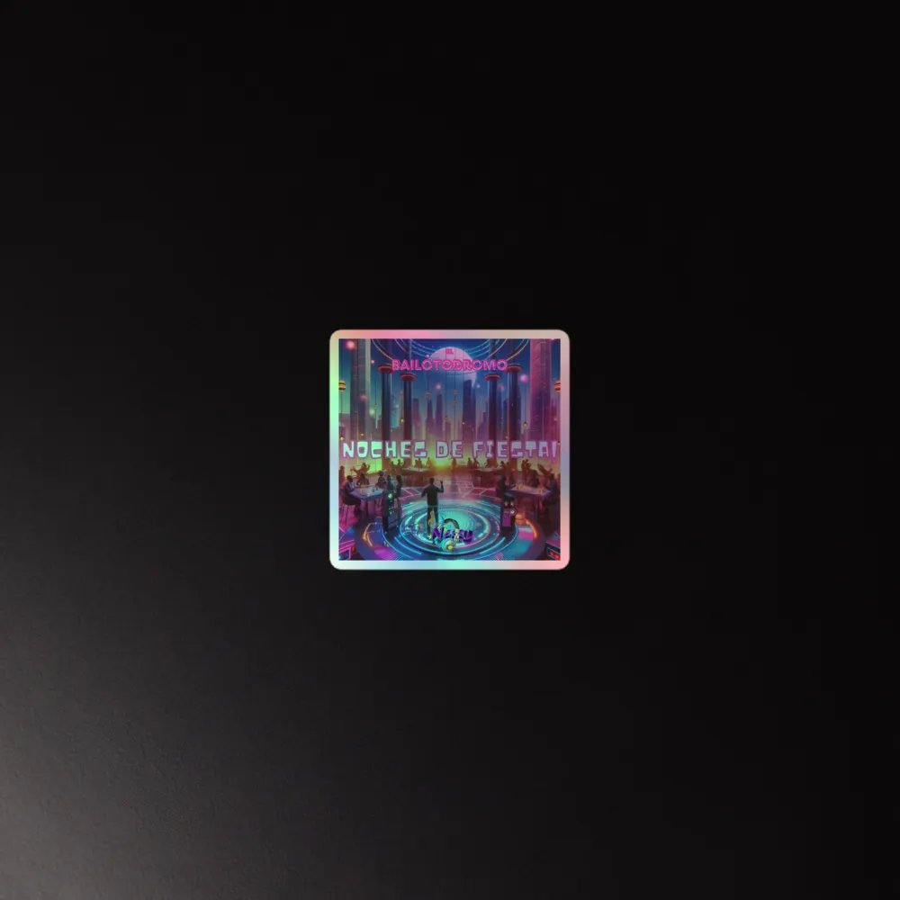 Sticker holográfico Noches de Fiesta product image (4)