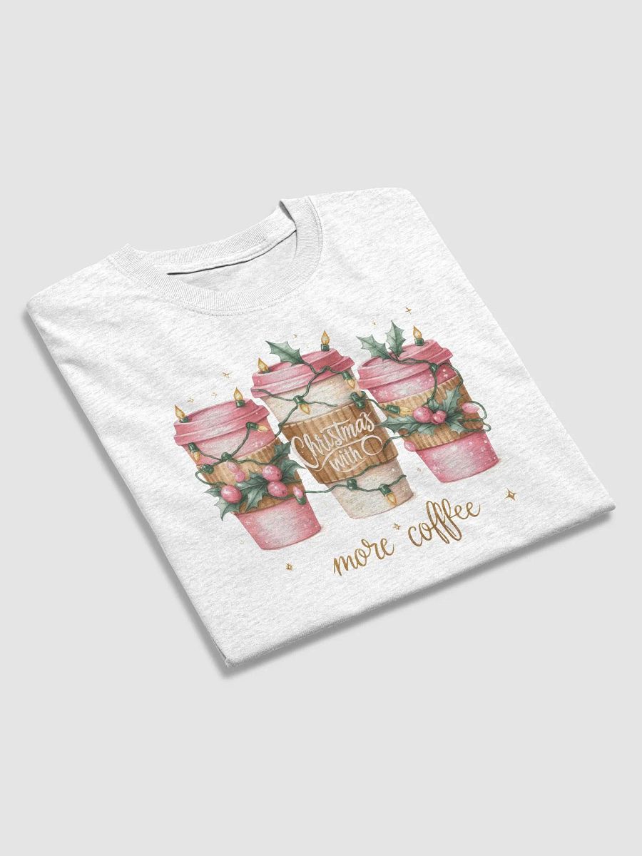 Festive Christmas Coffee Cups T-Shirt product image (12)