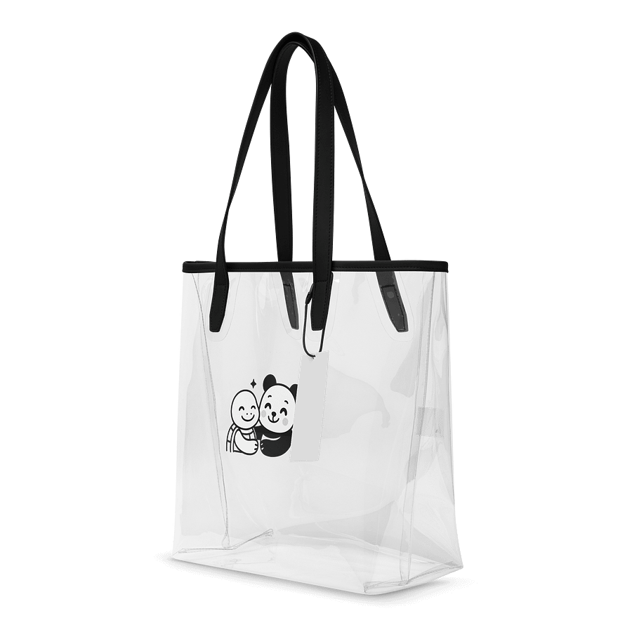 Turtle & Panda Clear Tote product image (4)