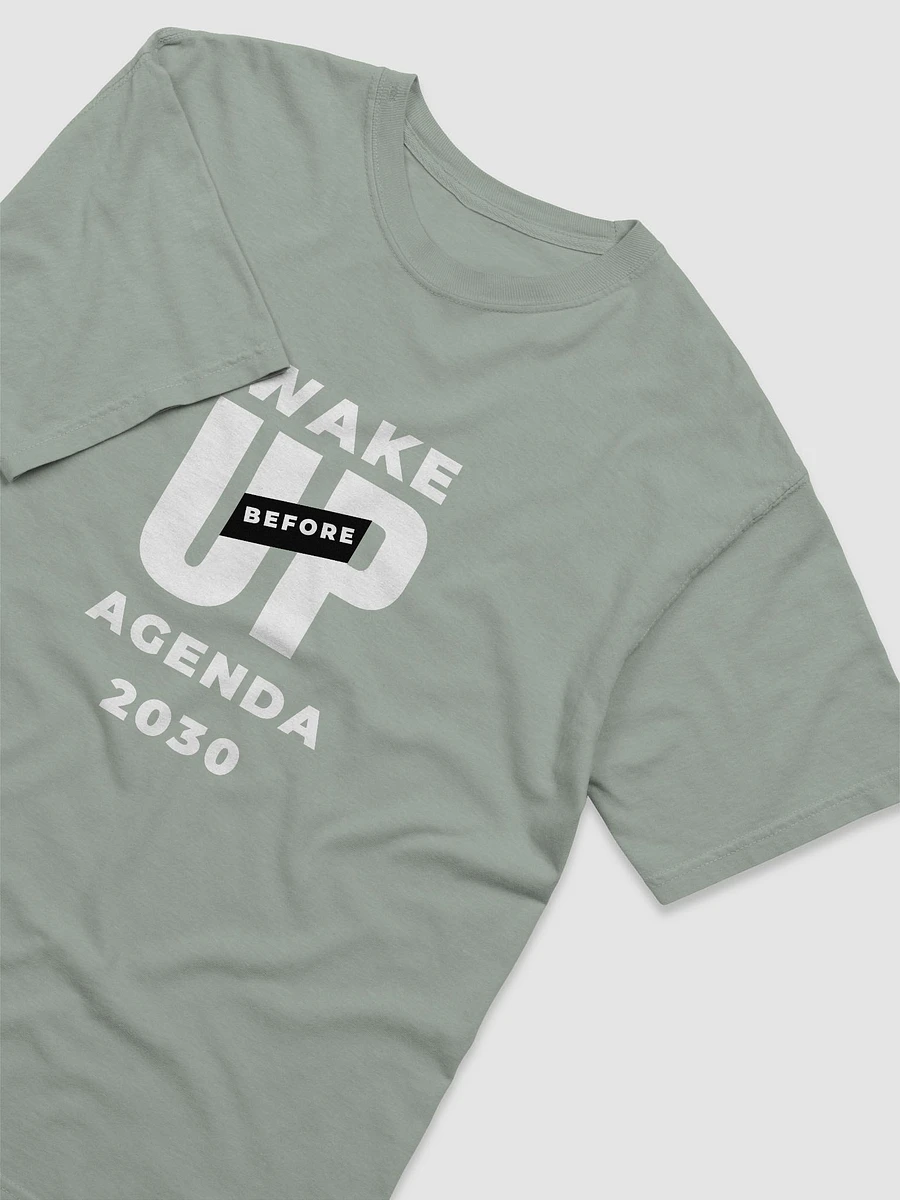 Relaxed Ring-Spun T-Shirt Wake Up Before Agenda 2030 product image (3)