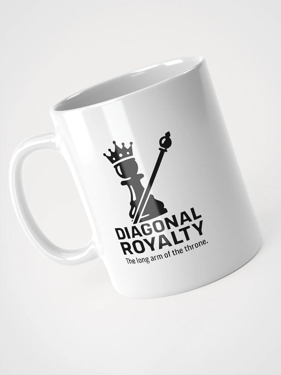 Diagonal Royalty - White Glossy Mug product image (9)