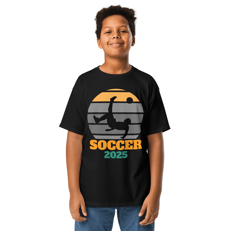 Sunset Soccer 2025 Youth Tee product image (1)