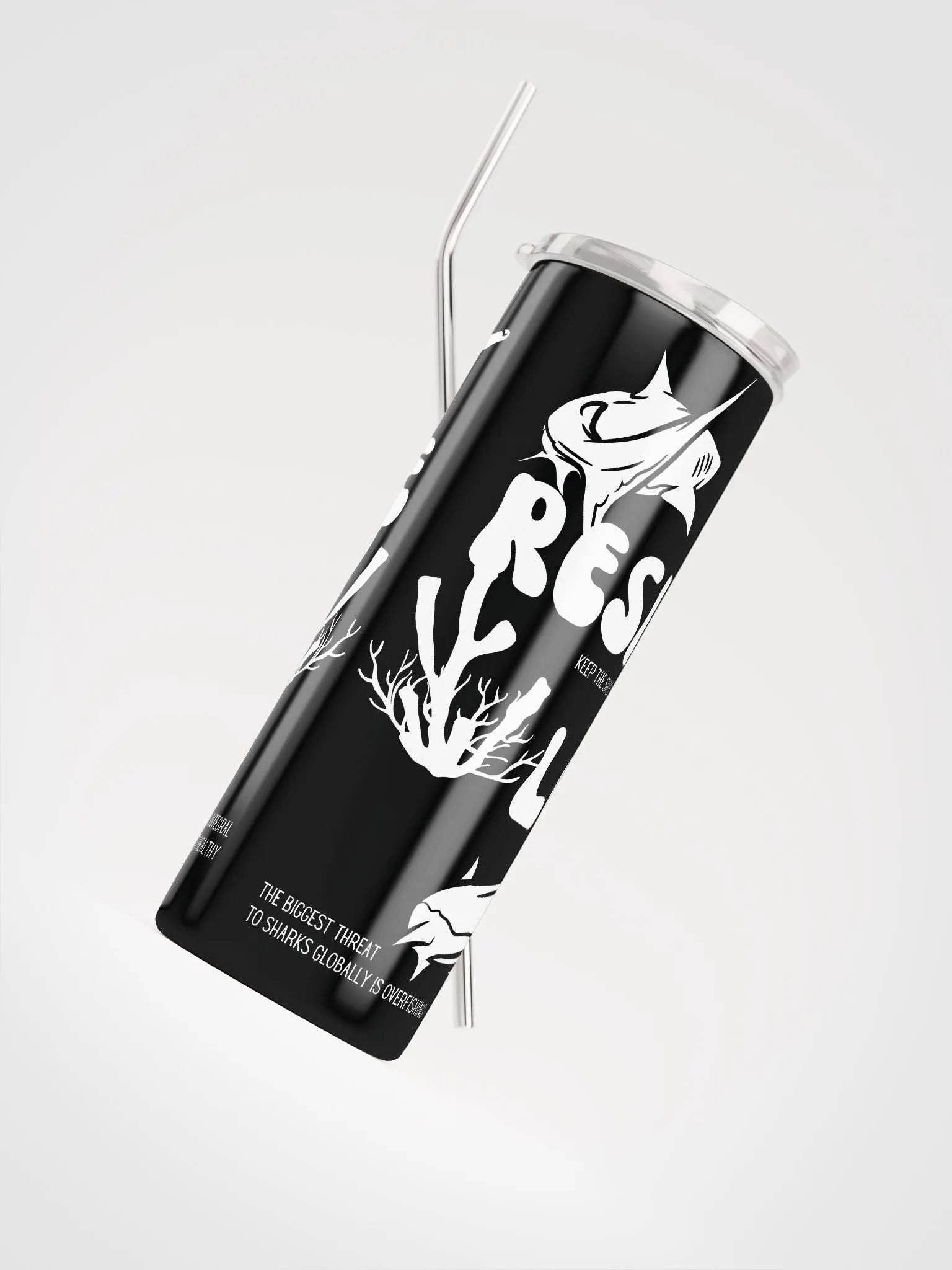 RESPECT THE LOCALS Tumbler w/ Straw product image (4)