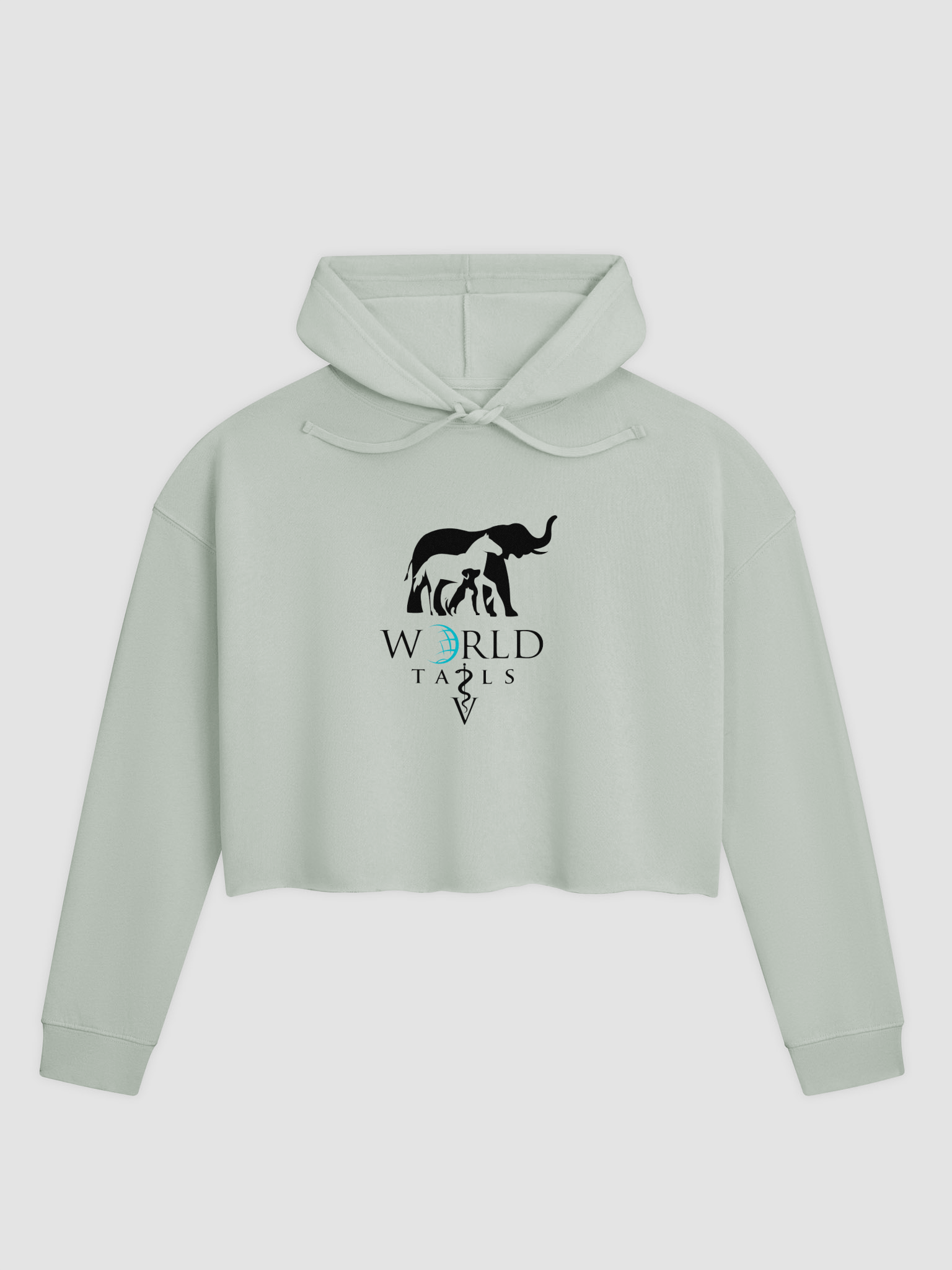 Logo Cropped Hoodie product image (1)