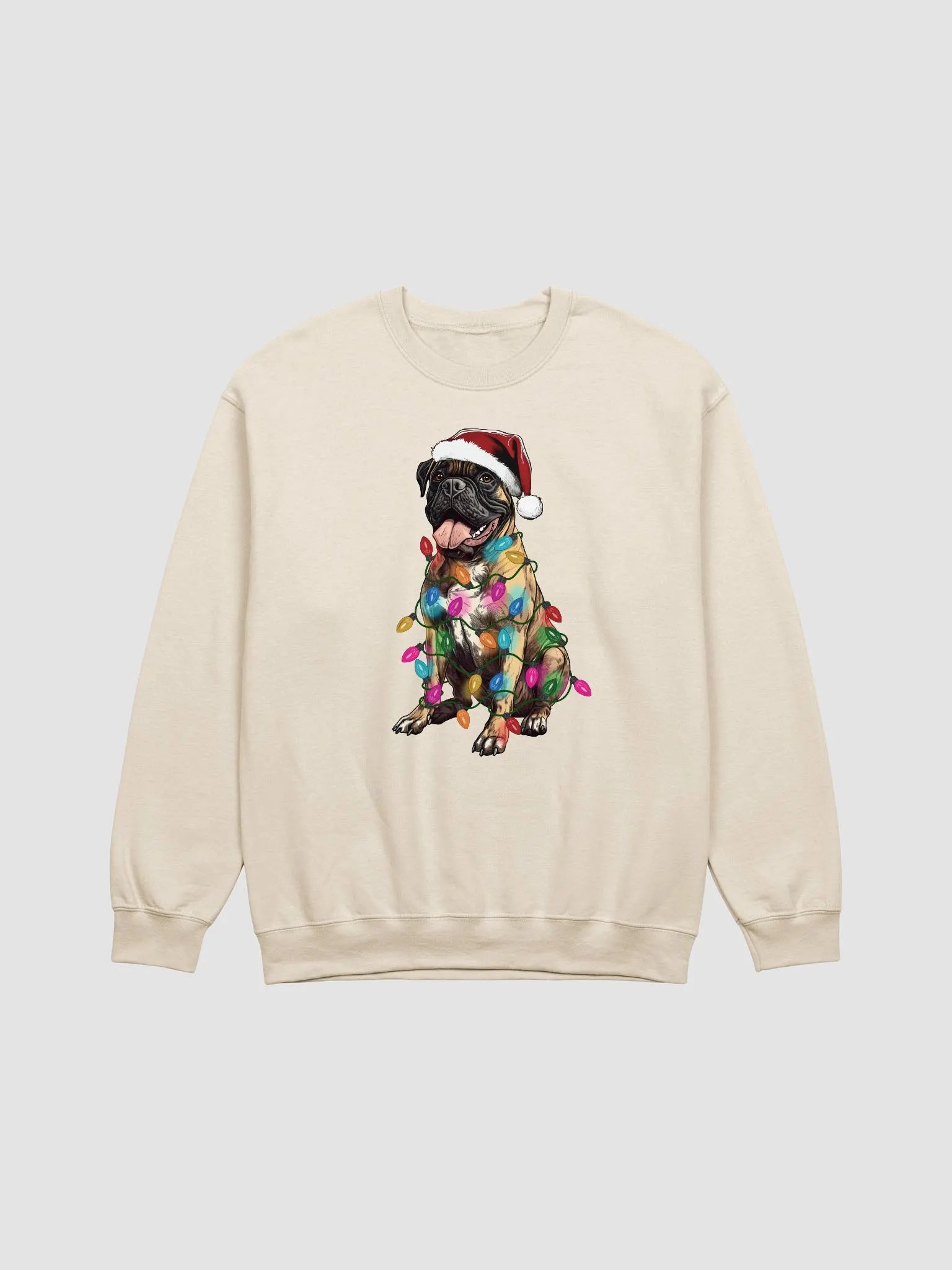 Funny Bullmastiff Christmas Sweatshirt product image (22)