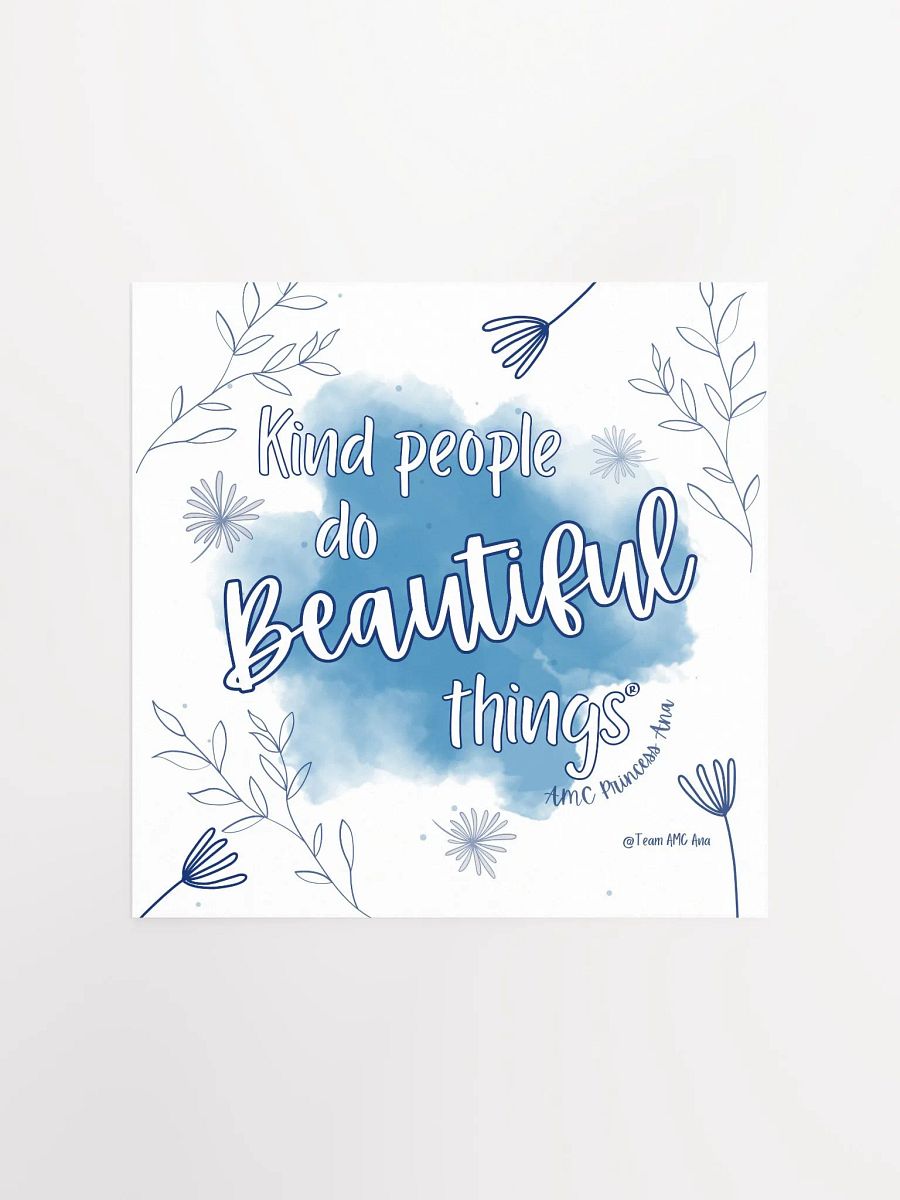 KPDBT - White/Blue Poster product image (2)
