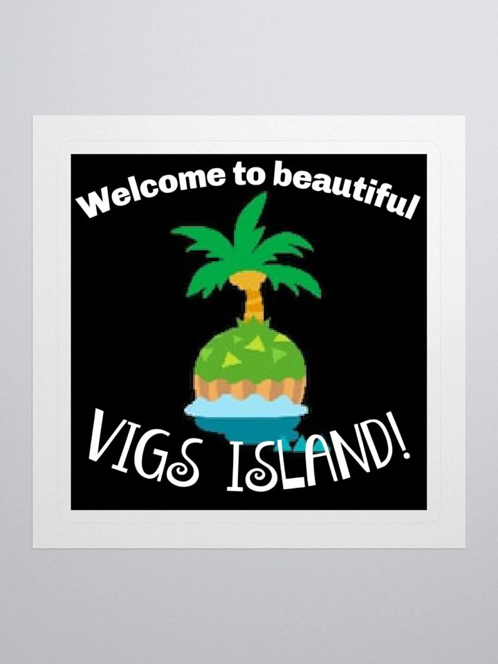 Vigs Island sticker product image (1)