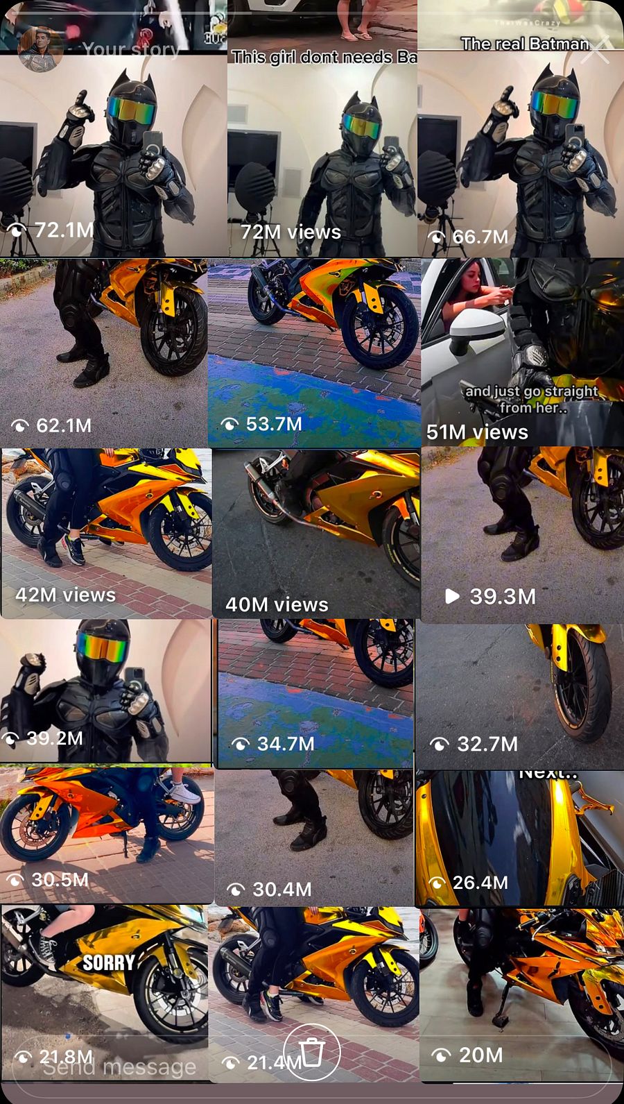 Batman Biker moto suit (motorcycle armor, gear, protection, equipment, ) product image (9)
