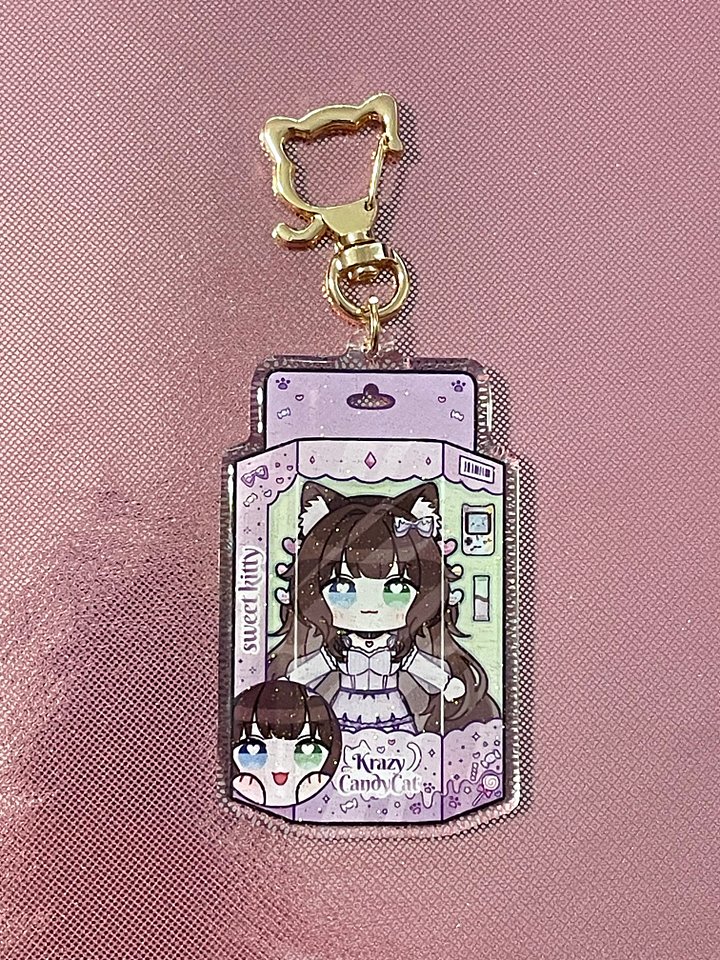 KrazyCandyCat’s Doll Keychain product image (1)