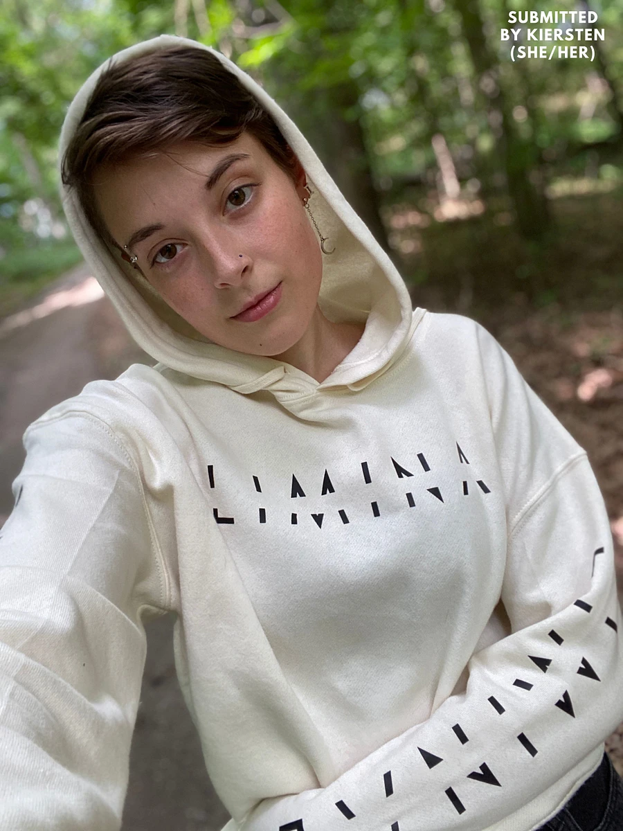 LIMINAL (black text)Cropped Hoodie product image (7)