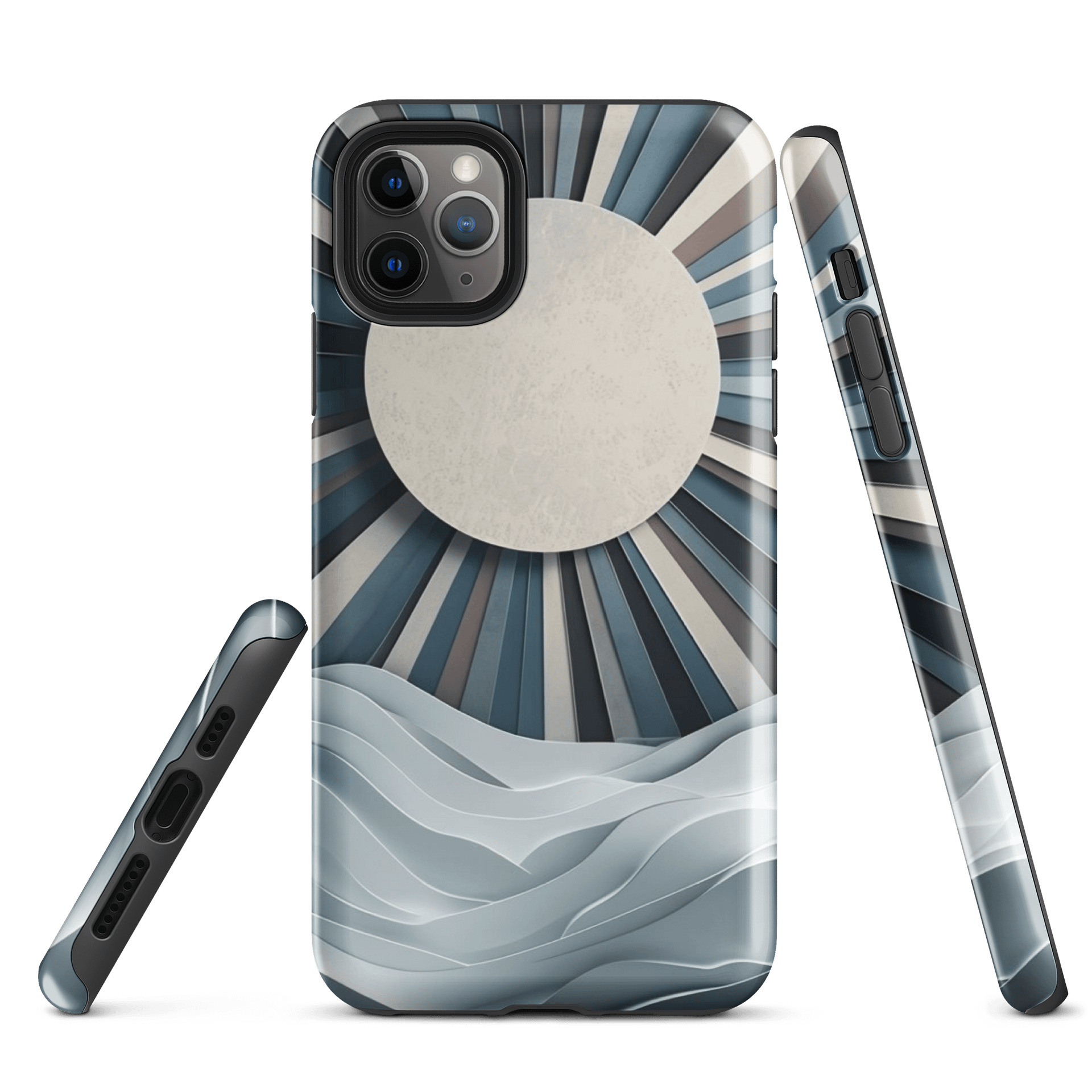 Lunar Waves Tough Case for iPhone® product image (3)