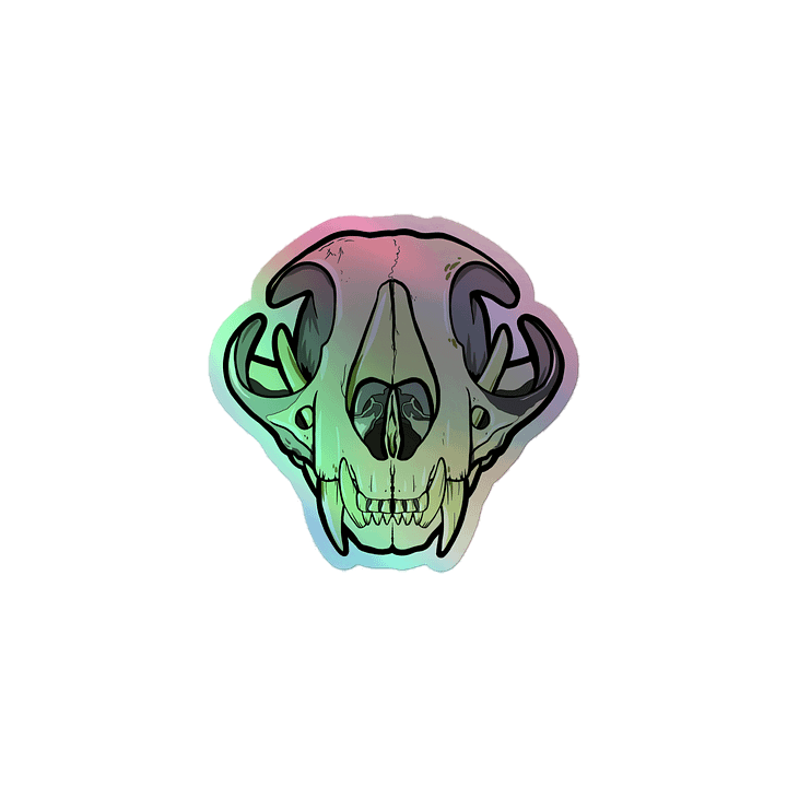 Fang Holographic Sticker [Multiple Sizes] product image (1)