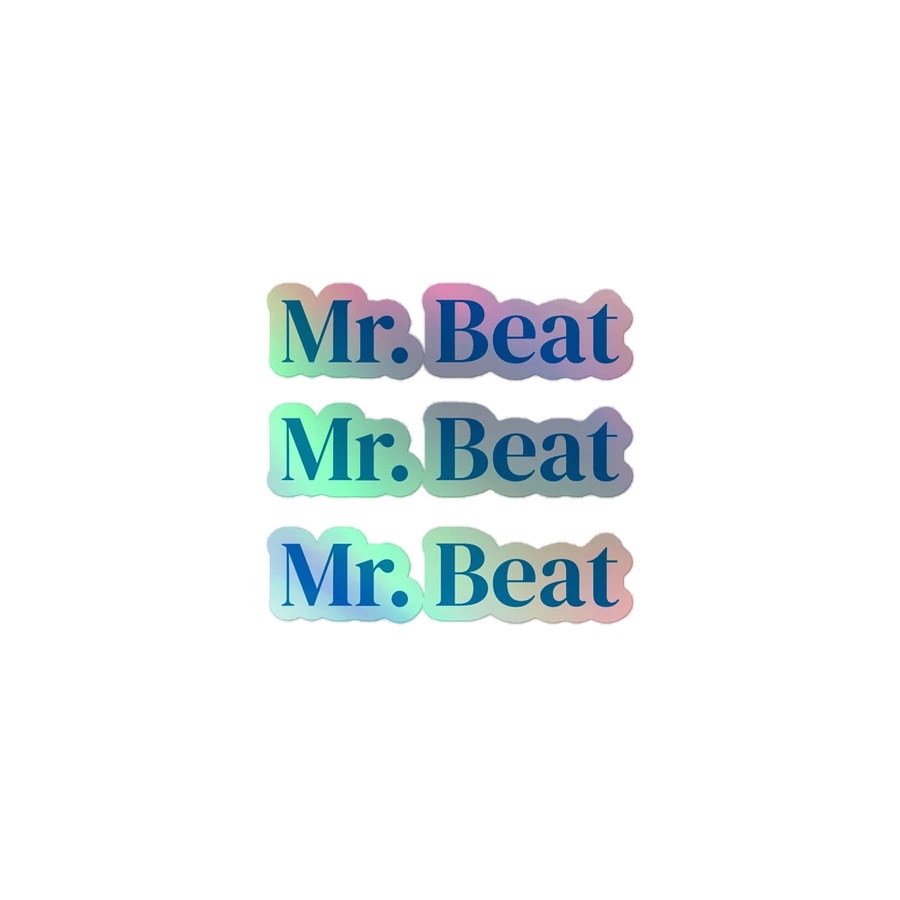 Mr. Beat Halographic Sticker product image (1)
