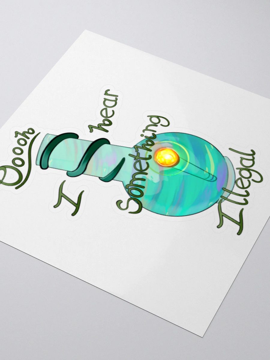 Something Illegal 4/20 Sticker product image (8)