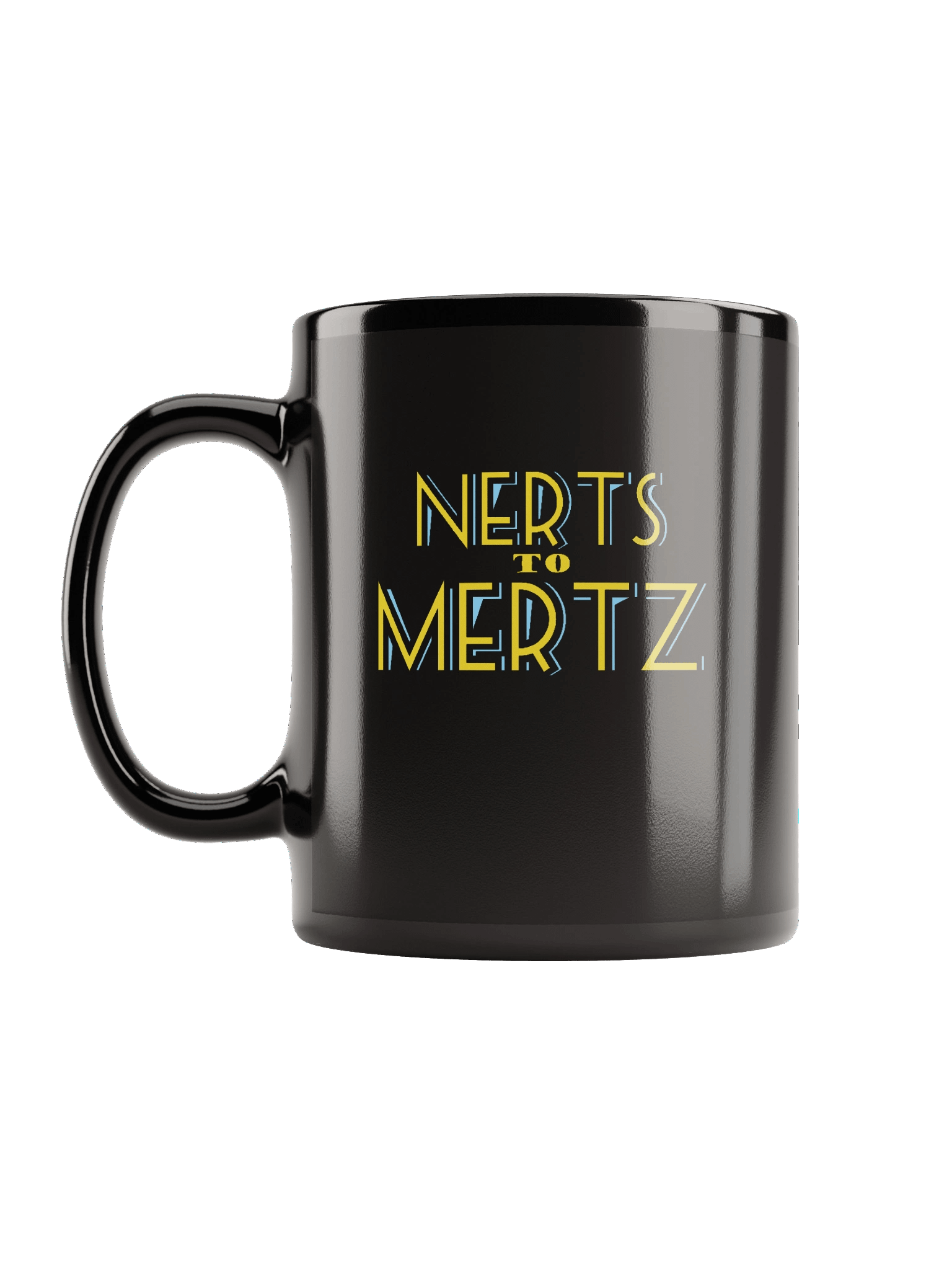'Nerts to Mertz' Black Mug product image (2)