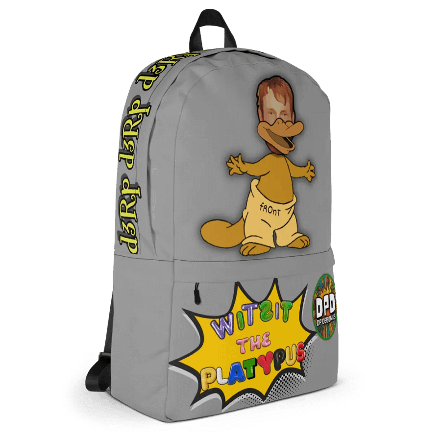 Witsit the Platypus Adventure Backpack product image (3)