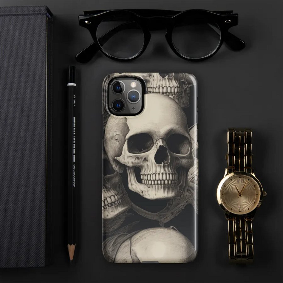 Skull Overlap iPhone® Snap Case product image (48)