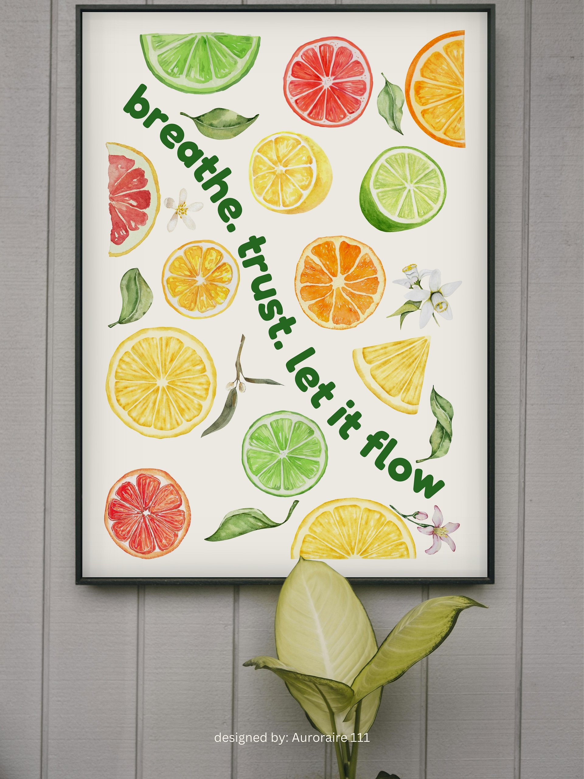 Let It Flow - Printable Wall Art | Digital Poster Download | Multiple Sizes Included product image (8)