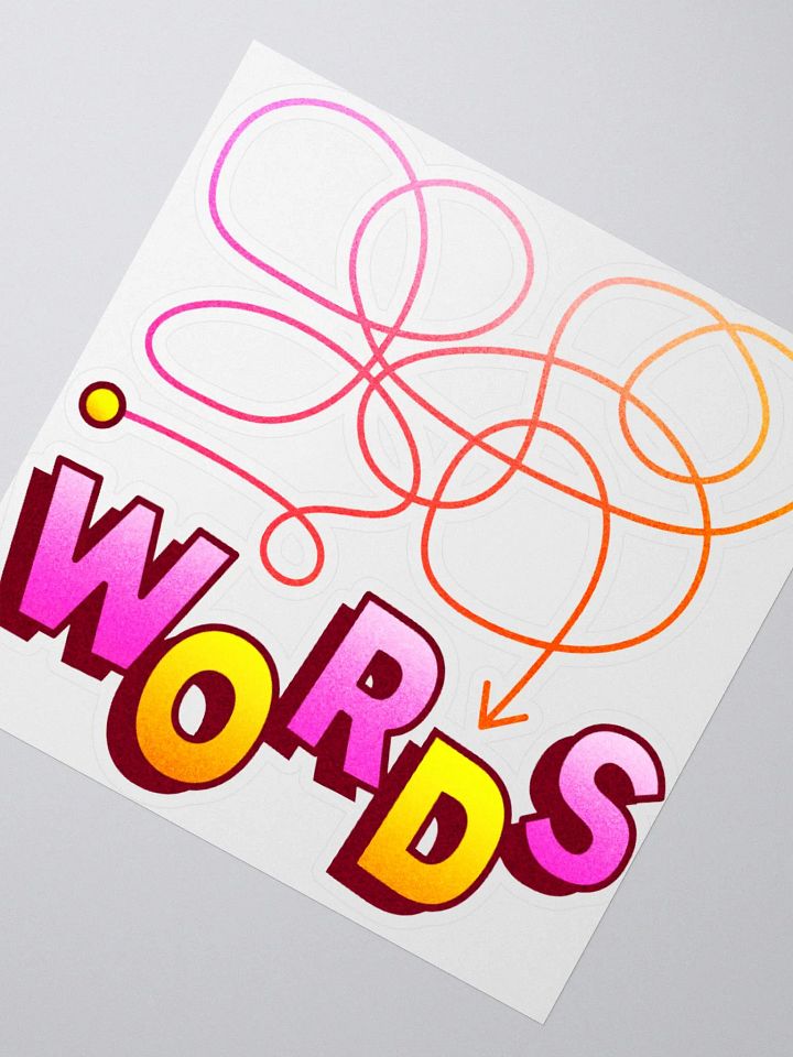 Words Sticker product image (2)