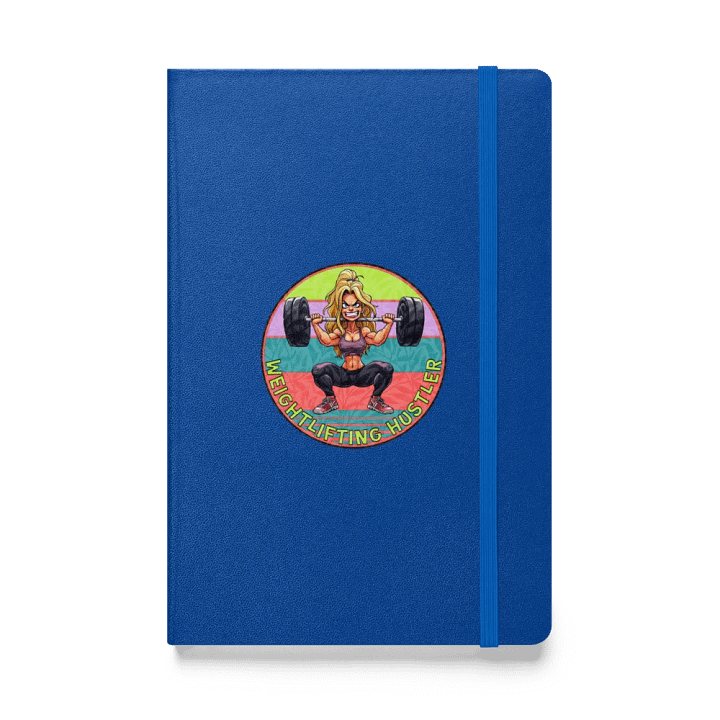 Weightlifting Hustler Female Inspiration Hardcover Journal product image (1)
