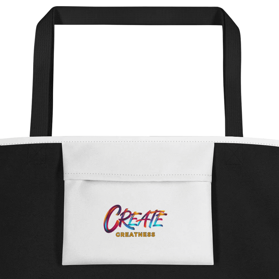 Expressive Born to Dance His Silhouette All-Over Tote Bag product image (2)
