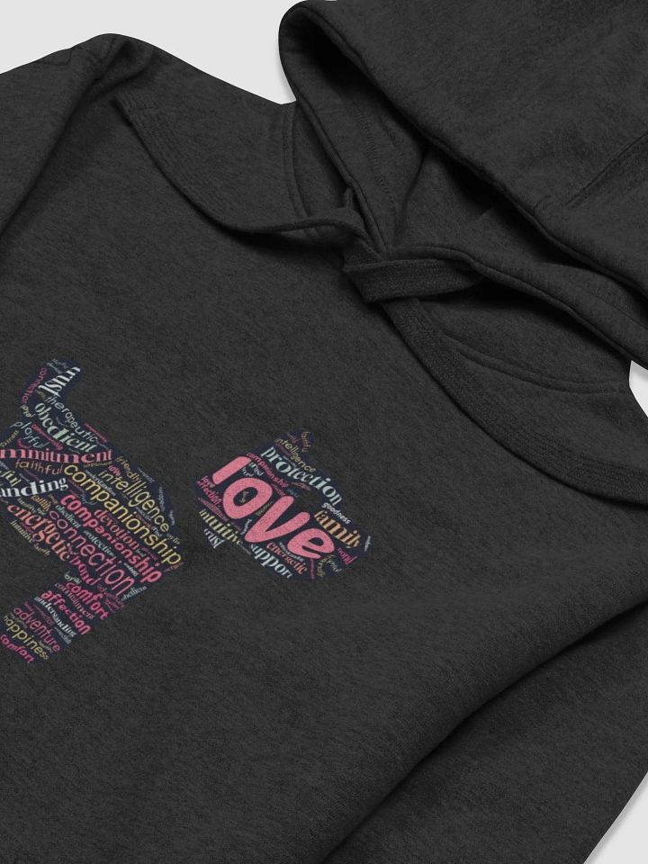 Dog Love in Words Heritage Premium Hoodie product image (2)