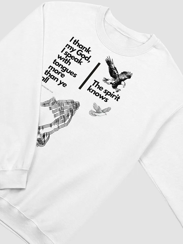 Speaking in tongues Sweatshirt Crew neck Unisex product image (2)