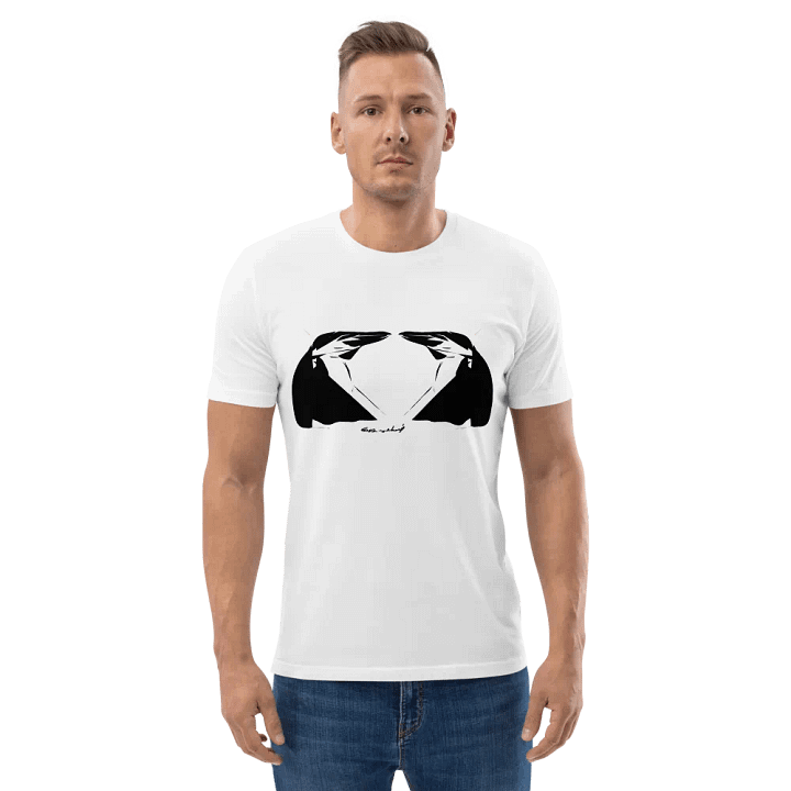 LOVERS Organic Cotton Eco Unisex Tshirt by song in the wind product image (2)