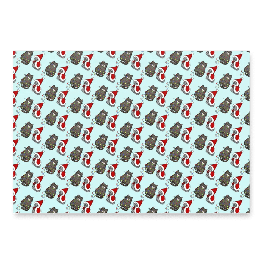 Meowy Catmas Wrapping Paper product image (4)