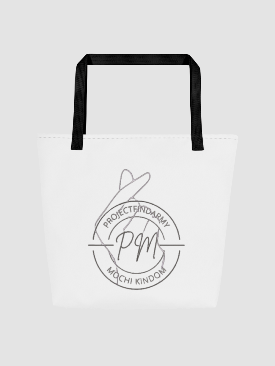 [PapaMochi_Isaac] All-Over Print Large Tote Bag w/ Pocket Sublicolor 602 product image (1)