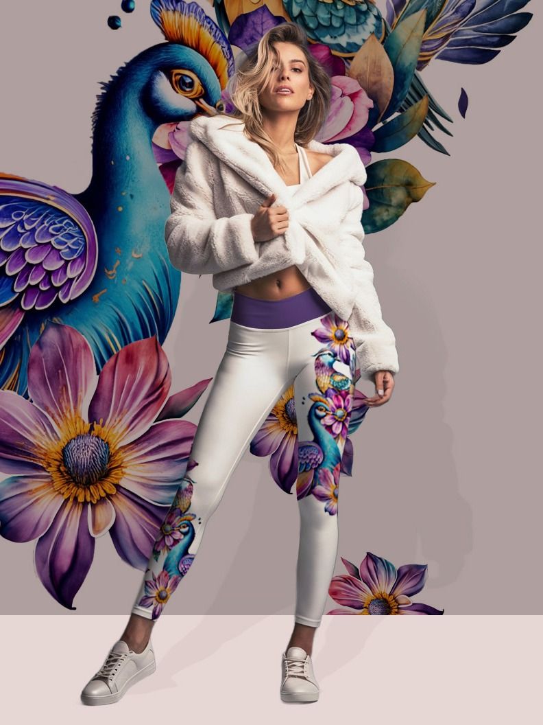 Peacock-Yoga Leggings product image (1)