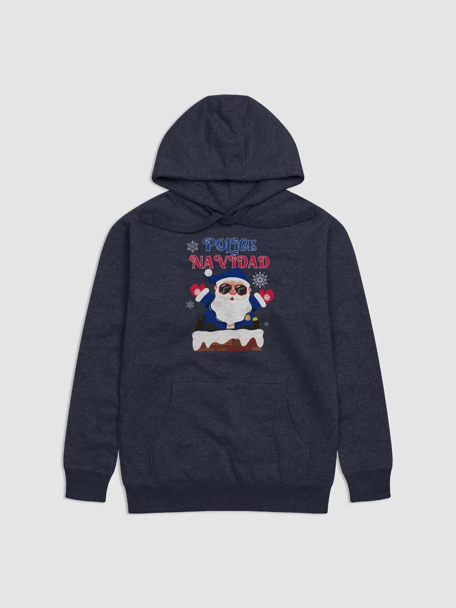 Police Navidad Christmas Hoodie product image (3)