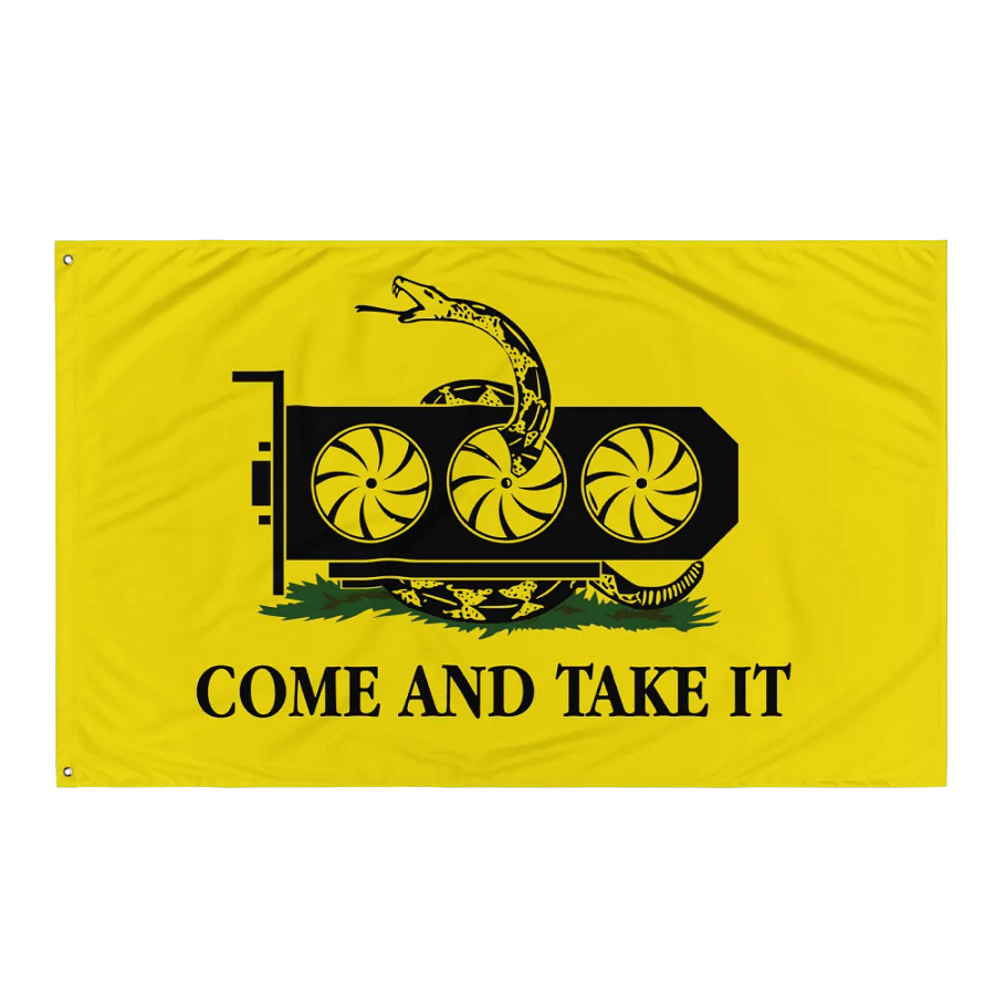 come and take it gpu flag - 100% polyester product image (3)
