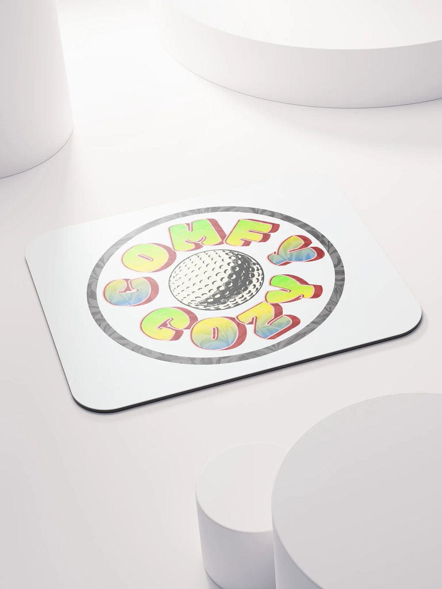 Comfy Cozy Golf Ball Mouse Pad product image (4)