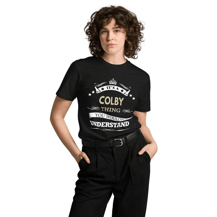 Its a colby thing you wouldn't understand Unisex Premium T-Shirt product image (3)