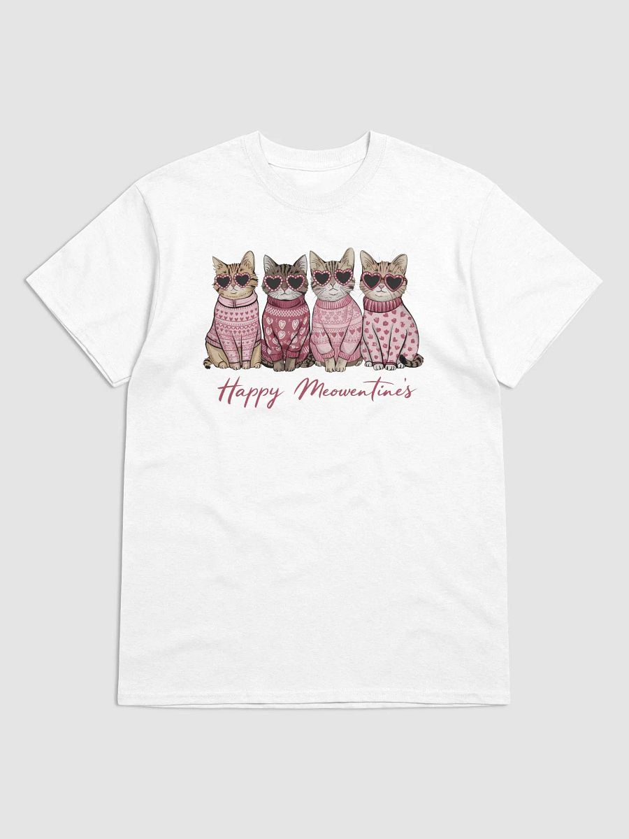 Purr-fectly Adorable: Happy Meowentine's Tee product image (1)